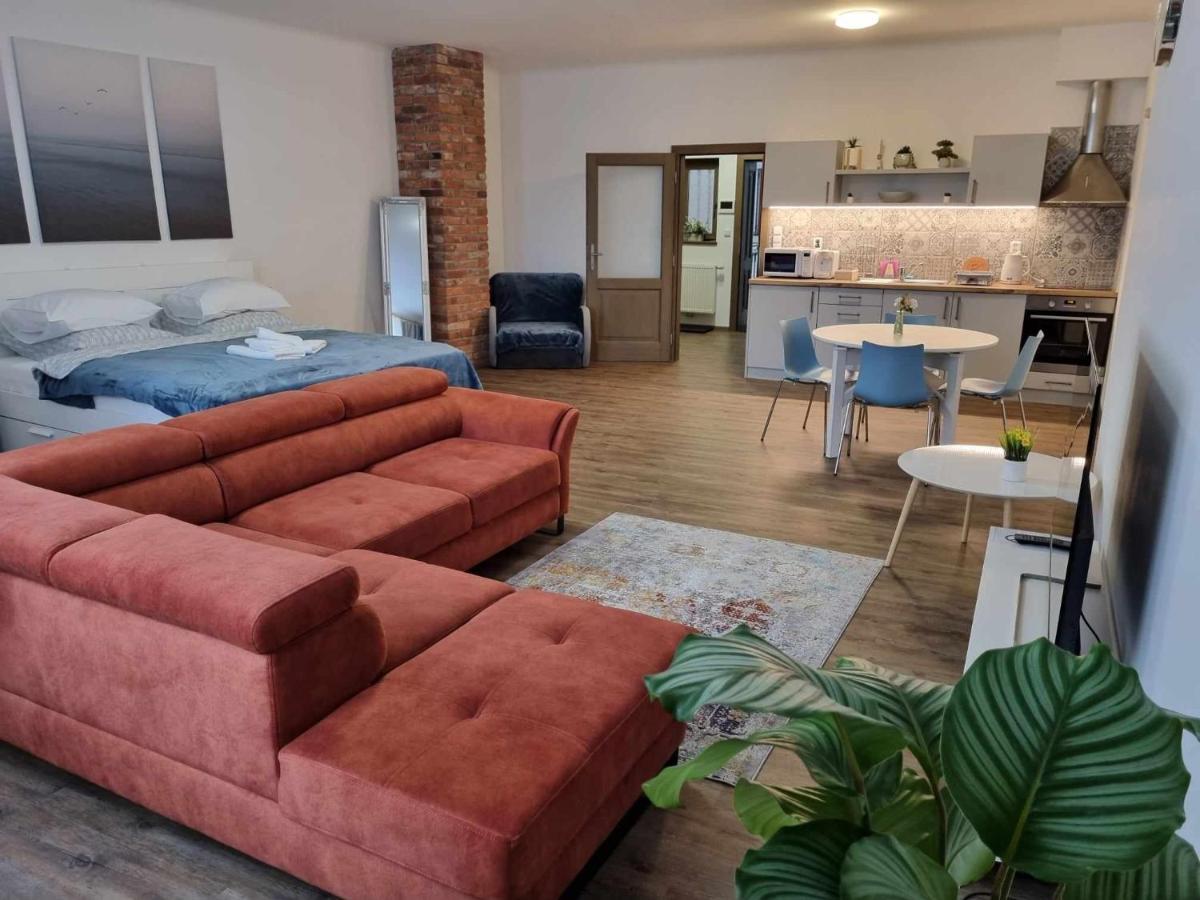 Luxusni Studio Na Velkem Namesti, Wi-Fi, Netflix Hradec Králové Exteriör bild